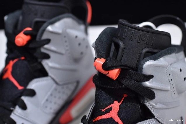 Kick Theory CI4072-001 Infrared JSP Air Reflective Jordan 6 3M 0804